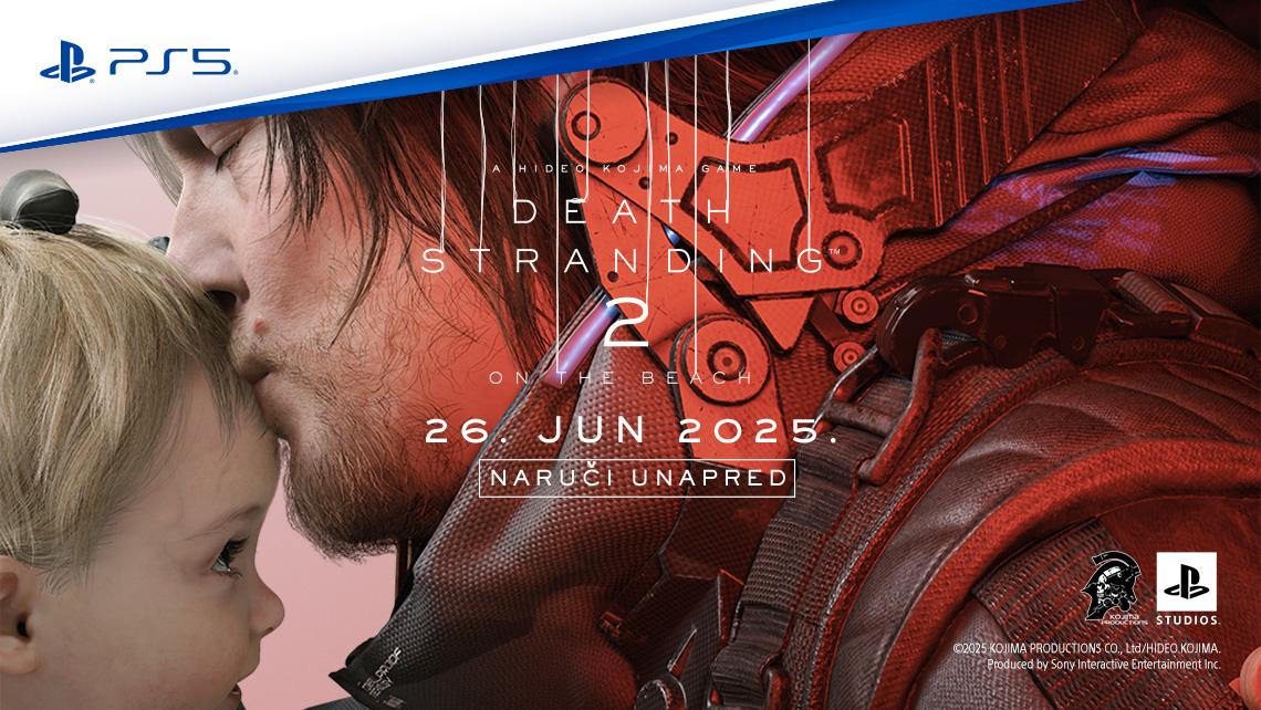 PS5 igra Death Stranding 2: On the Beach u pretprodaji